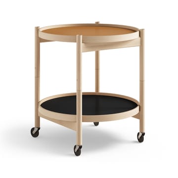 Bølling Tray Table model 50 rullbord - clay, oljat bokstativ - Brdr. Krüger