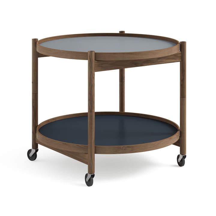 Bølling Tray Table model 60 rullbord - water, rökoljad ekstativ - Brdr. Krüger