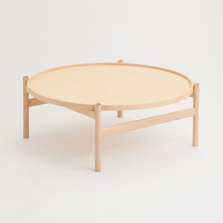 HB soffbord Ø100 cm, Vitoljad lönn Brdr. Krüger