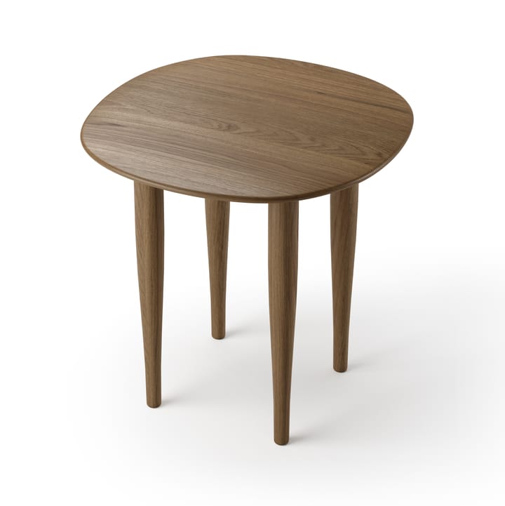Jari sidobord Ø45 cm, Rökoljad ek Brdr. Krüger