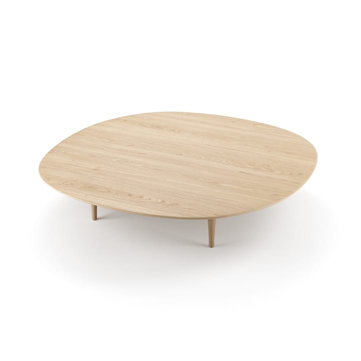 Jari soffbord Ø118 cm, Oljad ek Brdr. Krüger