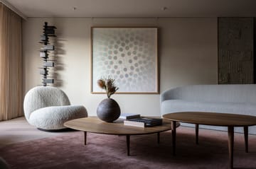 Jari soffbord Ø118 cm - Rökoljad ek - Brdr. Krüger