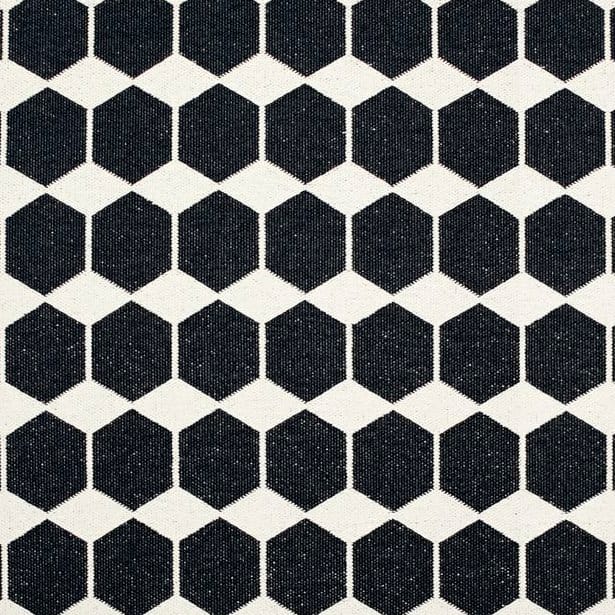 Anna matta stor svart, 150 x 200 cm Brita Sweden