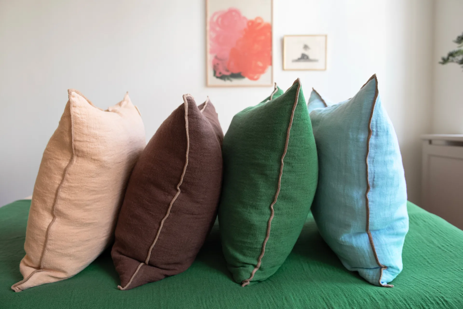 Evy kuddfodral, Cobalt, 50x50 cm Brita Sweden