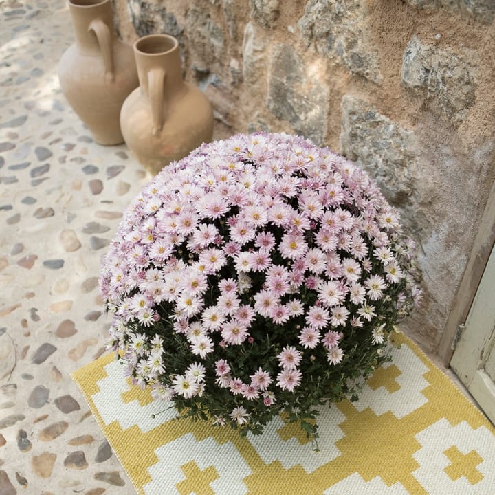 Flower matta sun (gul), 70x150 cm Brita Sweden