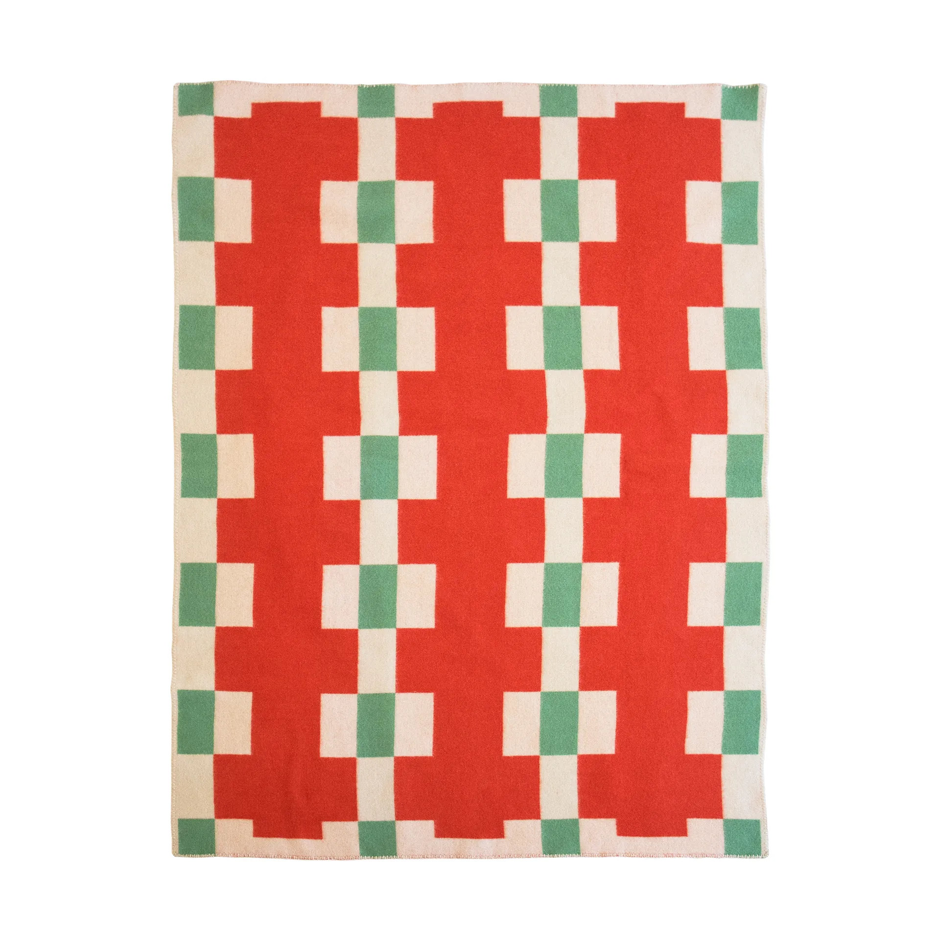 Marta filt, Red, 180x130 cm Brita Sweden