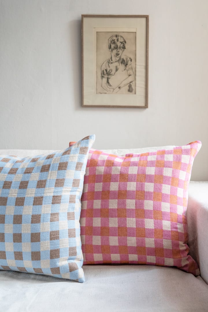 Poppy kuddfodral 50x50 cm, Rosa Brita Sweden
