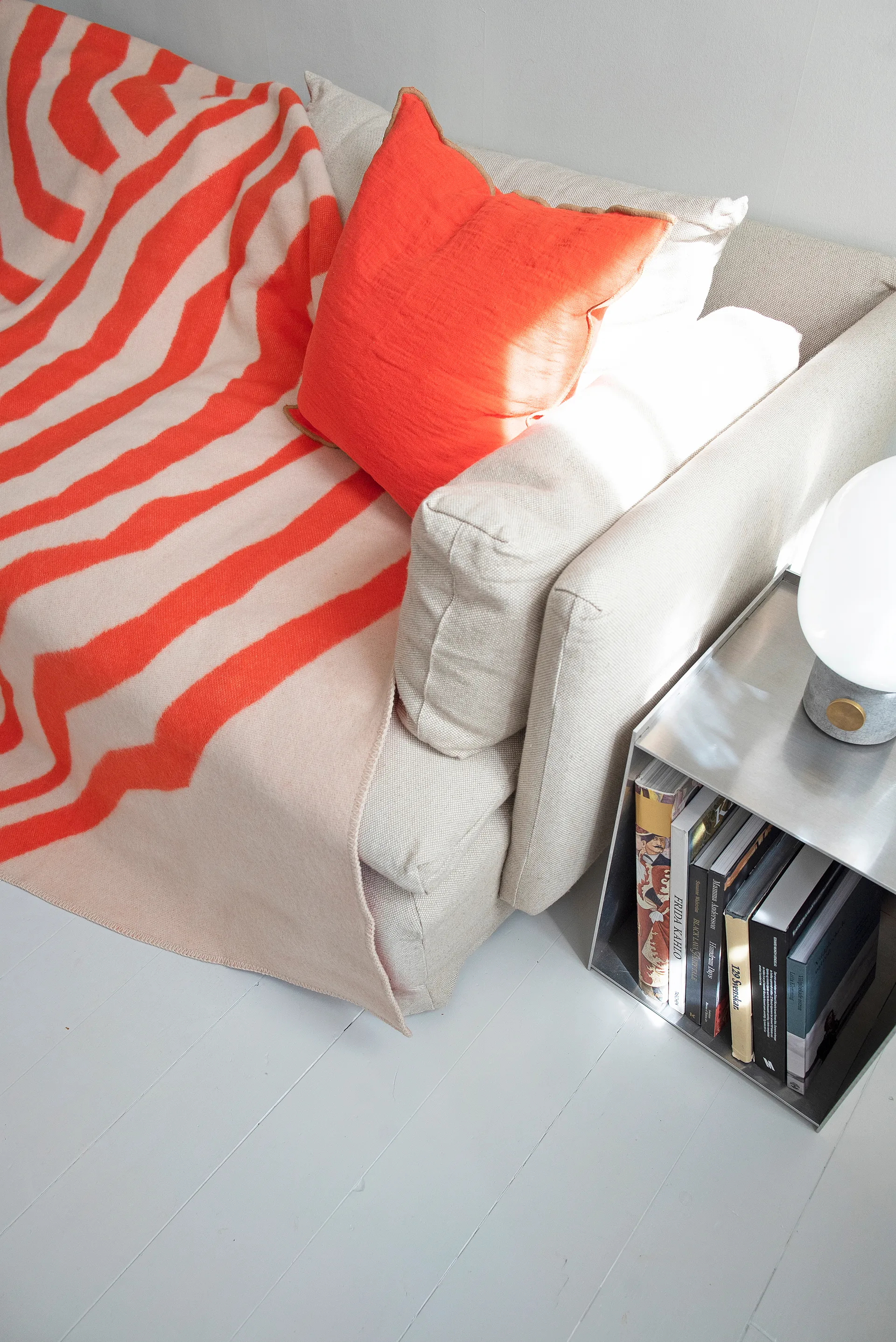 Pugh filt, Red, 200x130 cm Brita Sweden