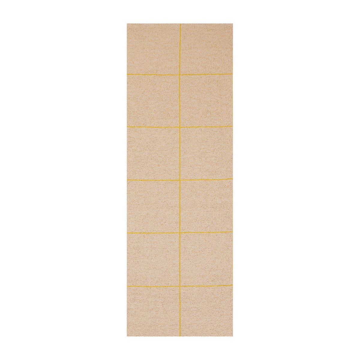 Brita Sweden Ruth matta sulphur 70x325 cm | Skandinavisk Design | Plastmattor | Gul