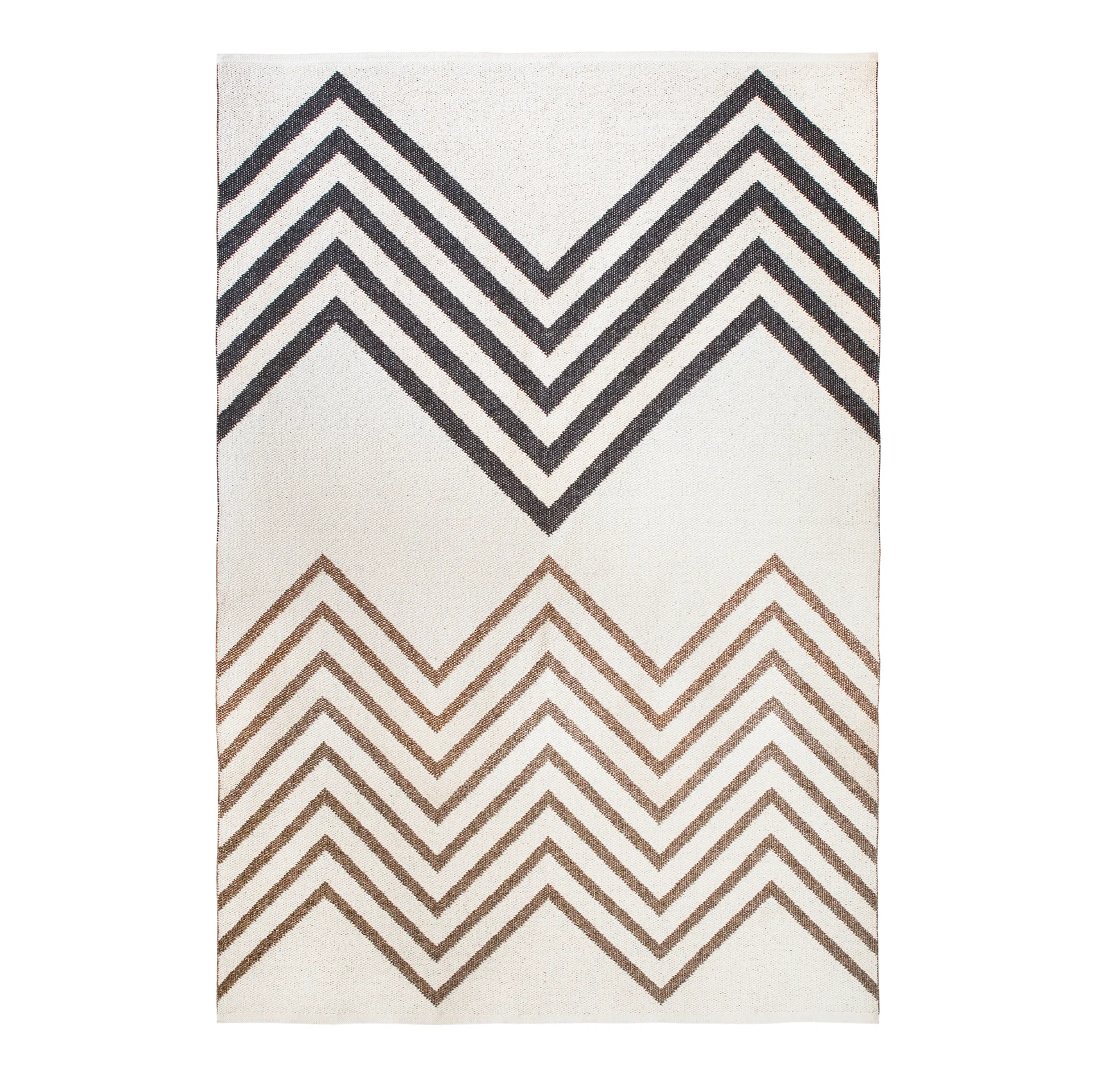 Sapmi plastmatta 170x250 cm, sparkle (svart, koppar) Brita Sweden