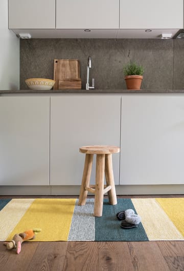 Seasons plastmatta 70x100 cm - sunny (gul, grön) - Brita Sweden
