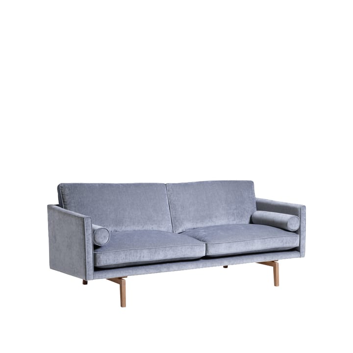 Edge soffa 3-sits - 3-sits tyg prisma 12 ljusblå - Bröderna Anderssons