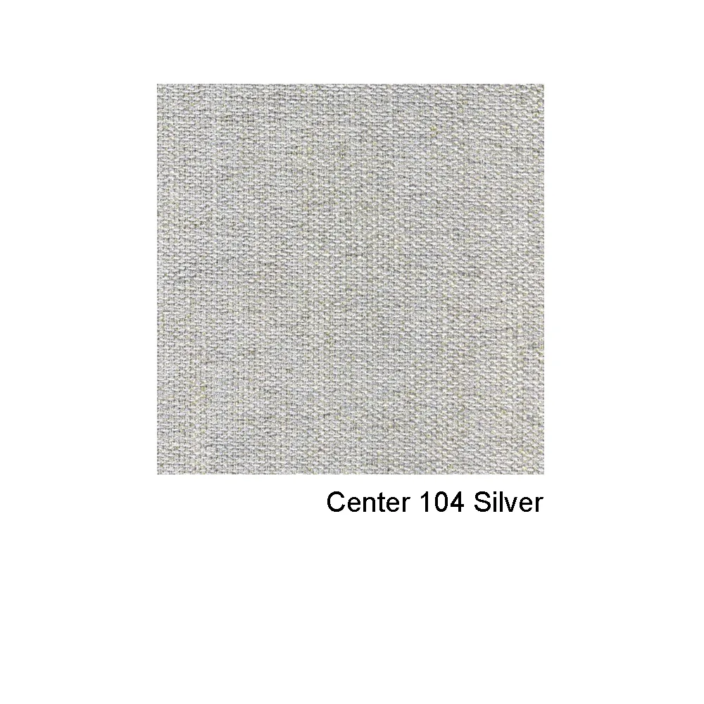 Electra soffa, 3-sits tyg center 104 silver Bröderna Anderssons