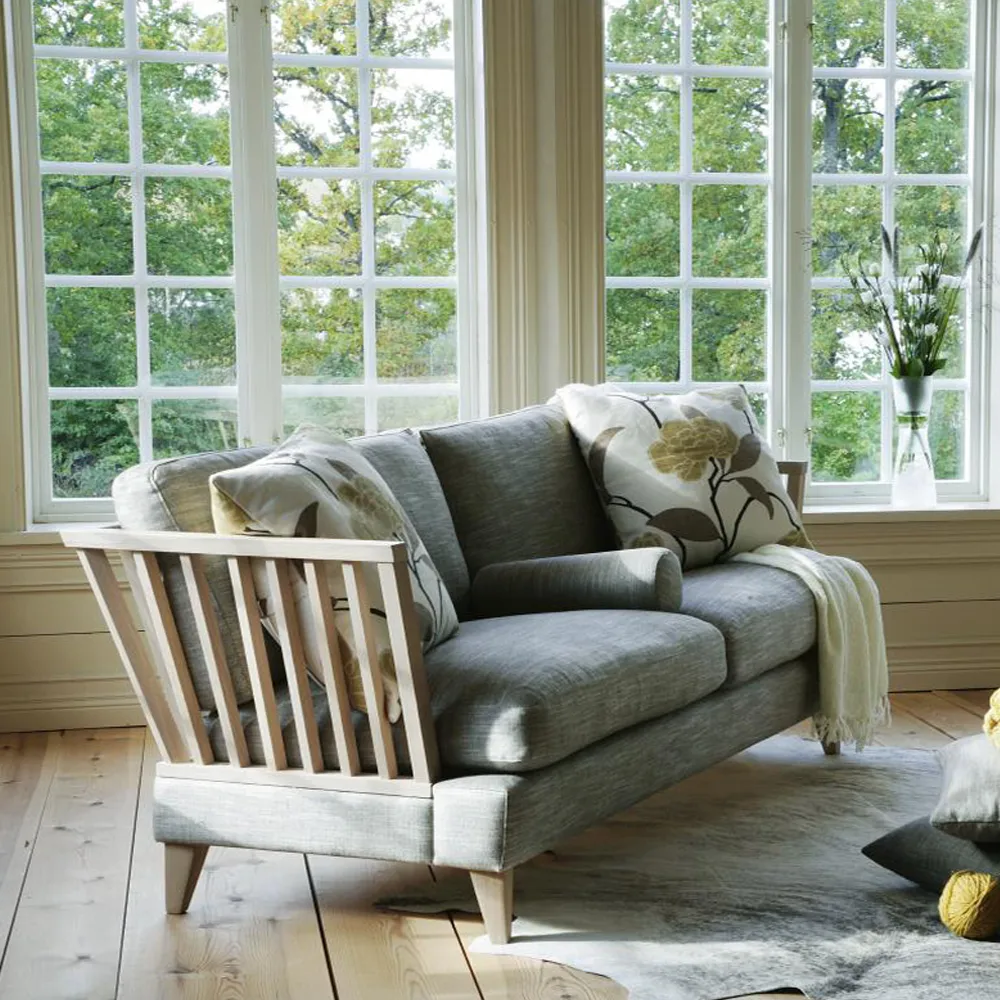 Särö soffa, 3-sits Facet 9 svart-svartbetsad ek Bröderna Anderssons