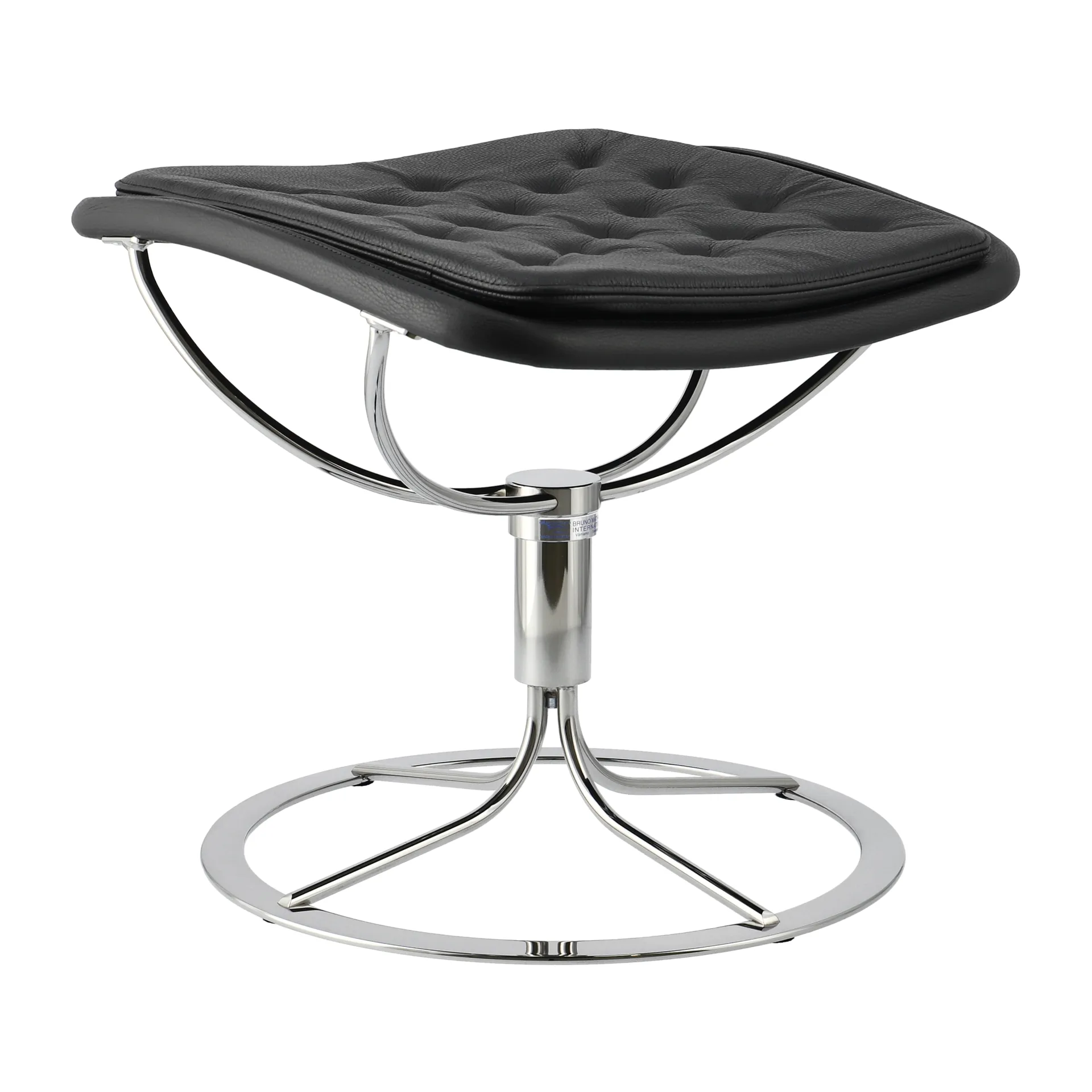 Jetson 69 fotpall, Classic soft 88-plain 88-krom Bruno Mathsson International