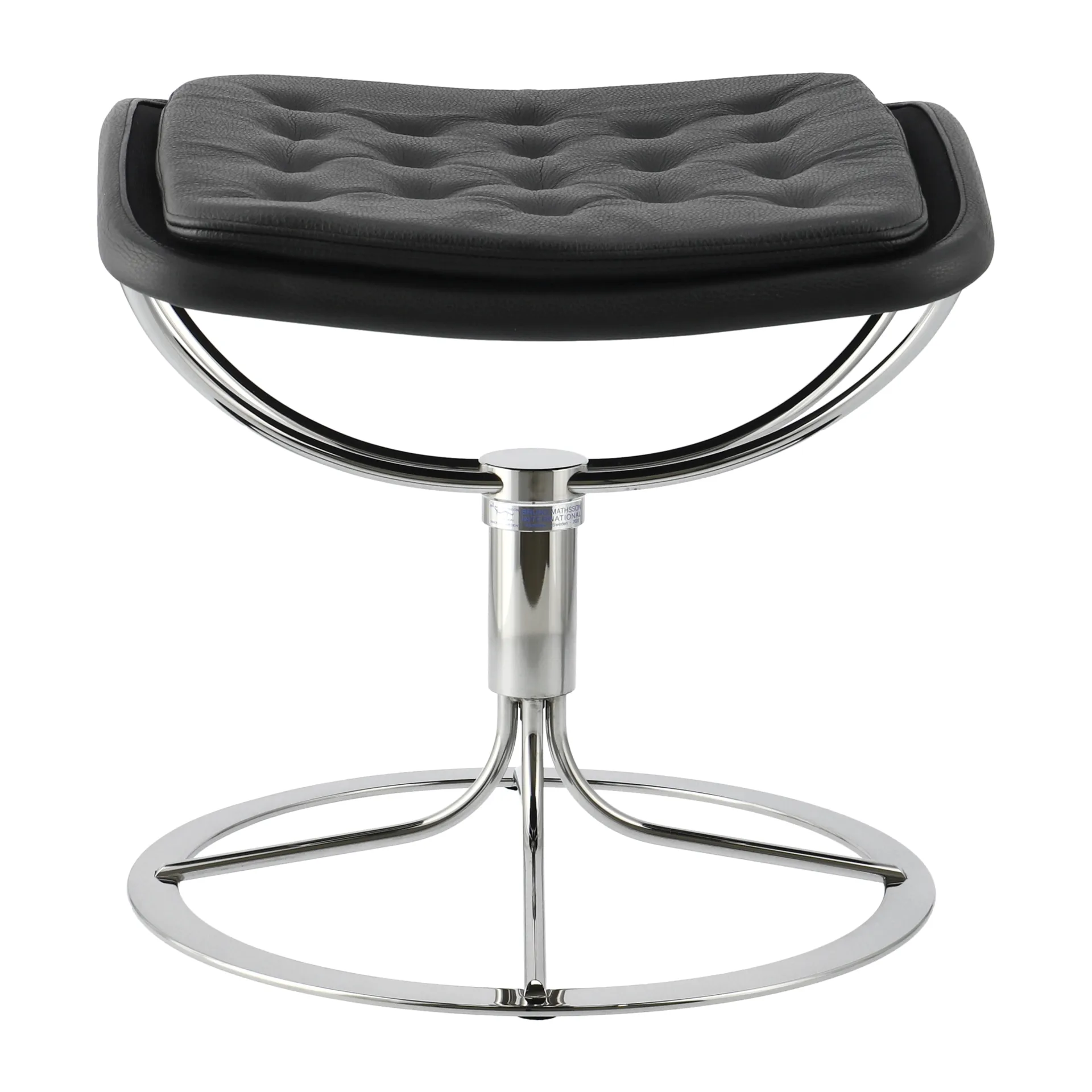 Jetson 69 fotpall, Classic soft 88-plain 88-krom Bruno Mathsson International