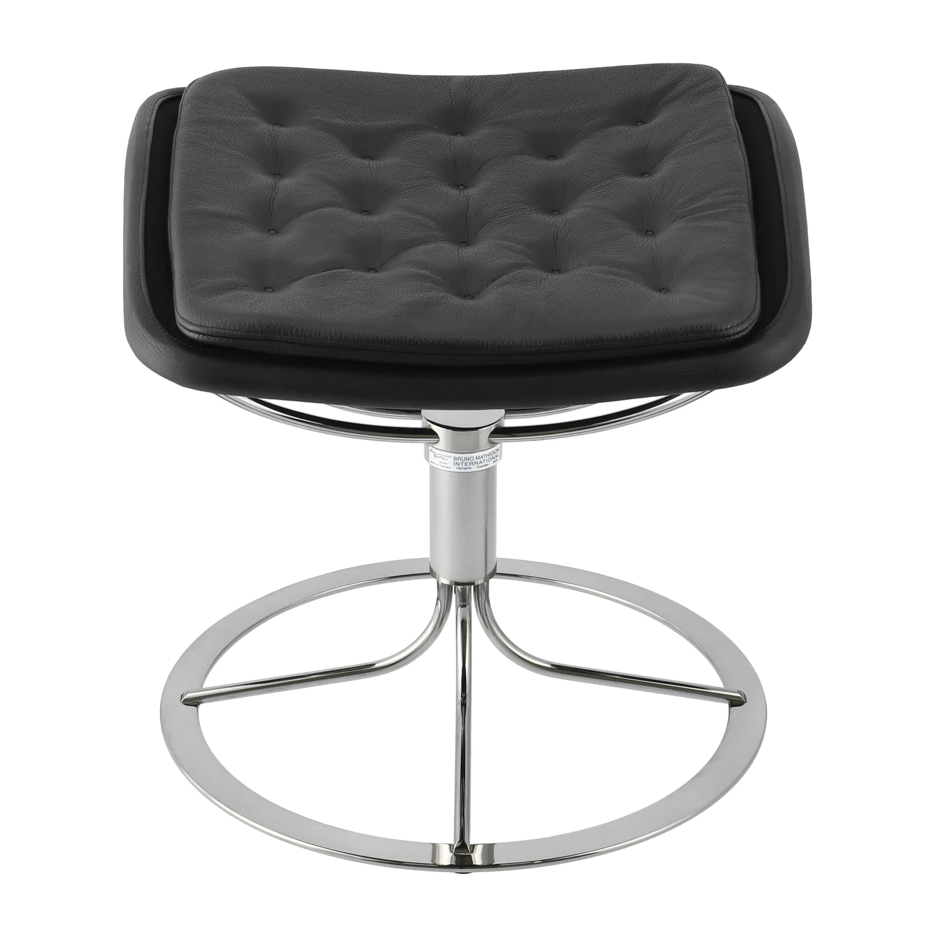 Jetson 69 fotpall, Classic soft 88-plain 88-krom Bruno Mathsson International