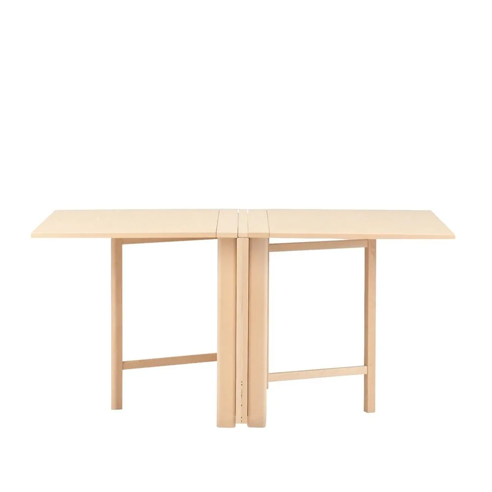 Mi 901 fällbord, björk, björkstativ Bruno Mathsson International