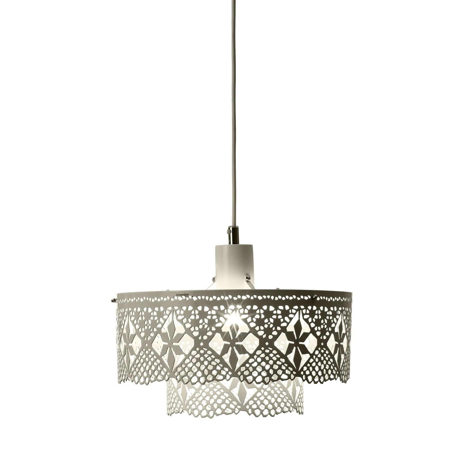 Gladys lampa, mellan vit Bsweden