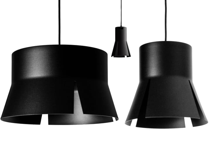 Split svart lampa - stor - Bsweden