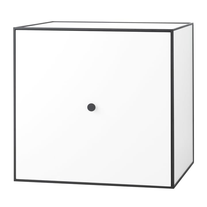Frame 49 kub med dörr - vit - By Lassen
