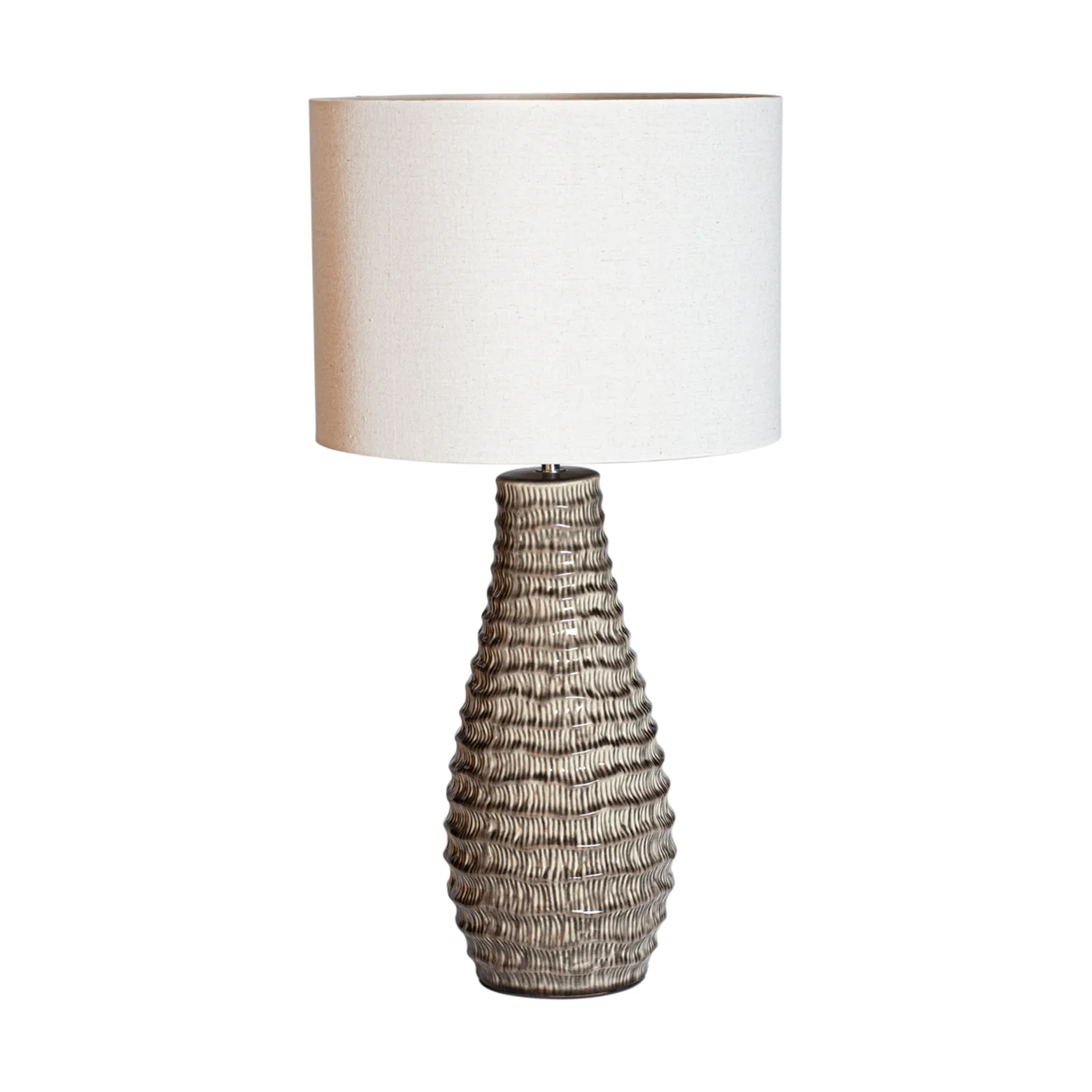Bartha bordslampa 74 cm, Brun-beige By Rydéns