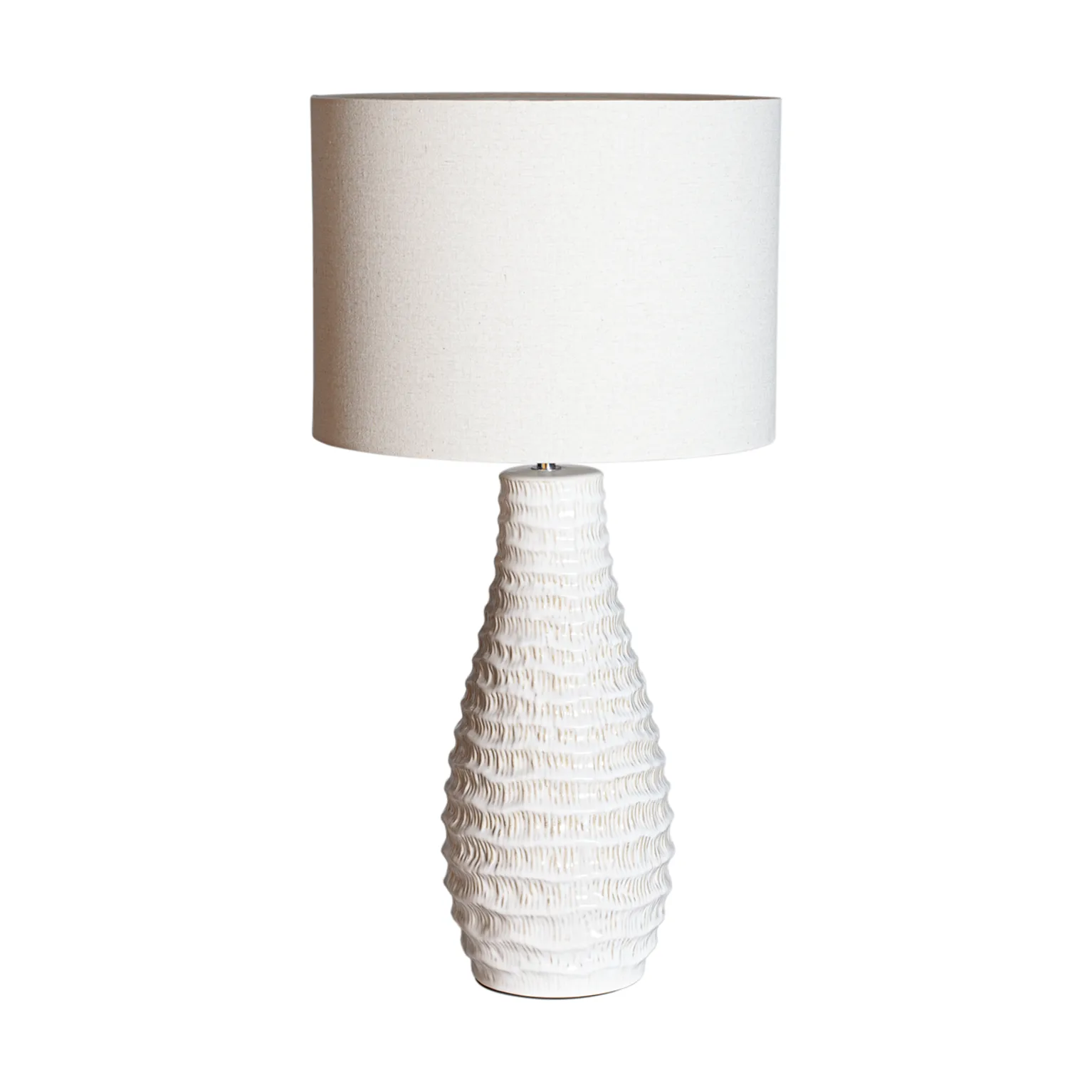 Bartha bordslampa 74 cm, Creme-beige By Rydéns