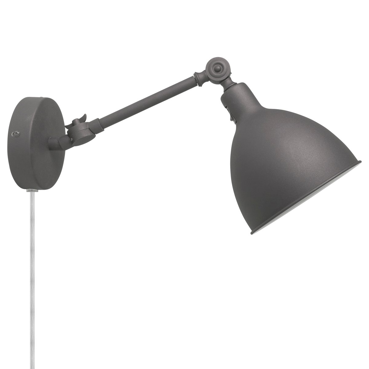 By Rydéns Bazar mini vägglampa Grå | Skandinavisk Design | Vägglampor | Grå