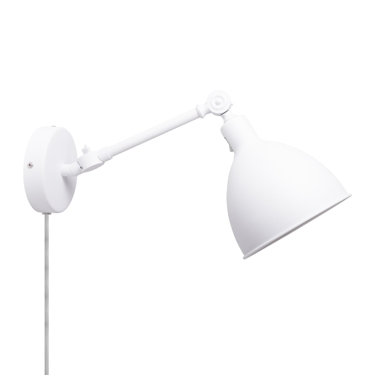 By Rydéns Bazar mini vägglampa Sandvit | Skandinavisk Design | Vägglampor | Vit