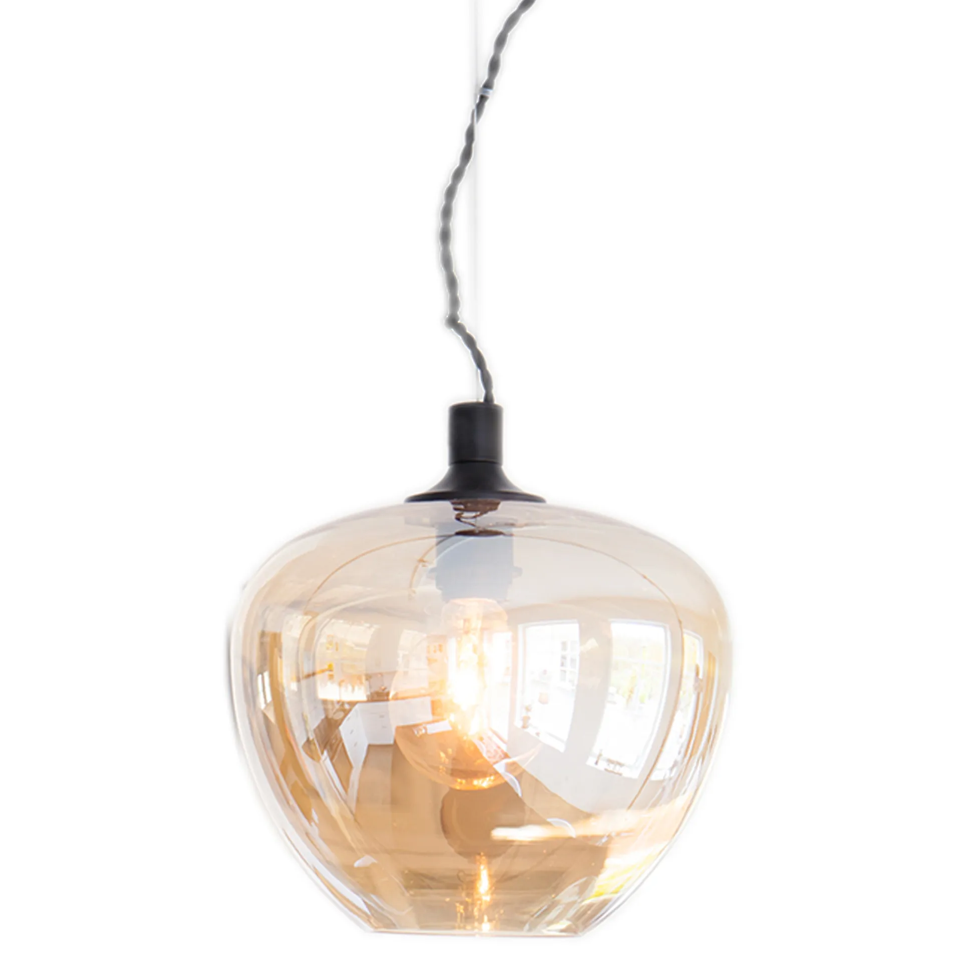 Bellissimo taklampa, amber By Rydéns