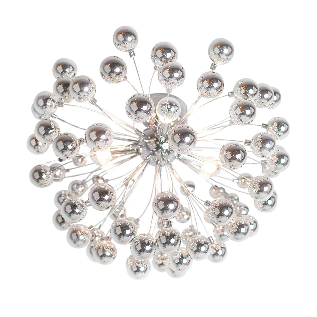 Carroll plafond Ø58 cm, Krom By Rydéns