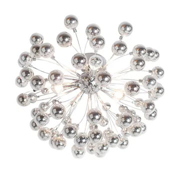Carroll plafond Ø58 cm - Krom - By Rydéns