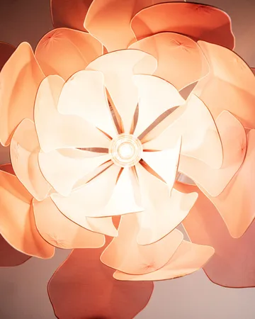 Lou Lou taklampa Ø80 cm - Rosa - By Rydéns