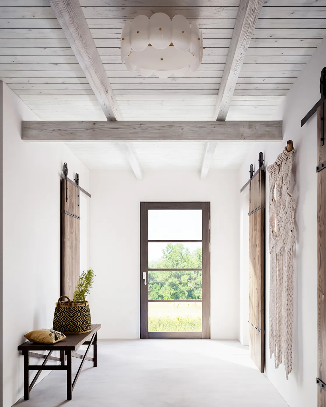 Omlott plafond Ø53 cm, Mässing-vit By Rydéns