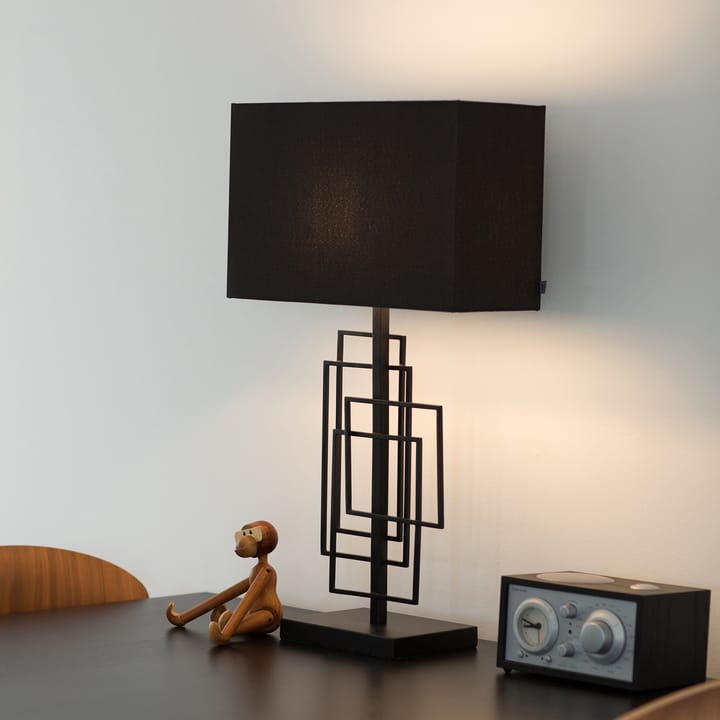 Paragon bordslampa 69 cm - Matt svart-svart - By Rydéns