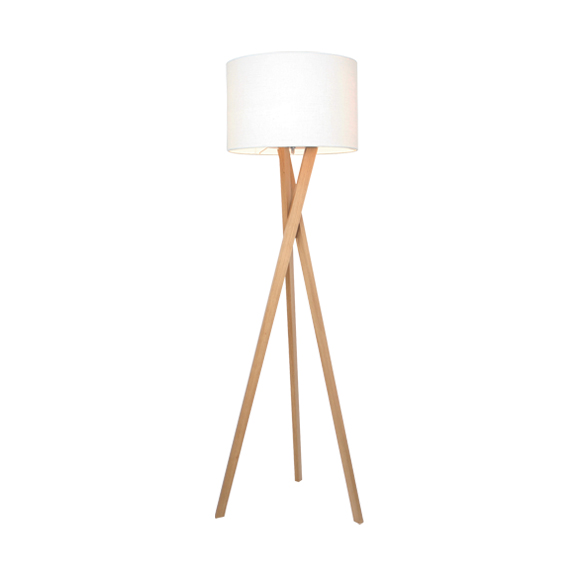 By Rydéns Vega golvlampa 160 cm Ek | Skandinavisk Design | Golvlampor | Vit