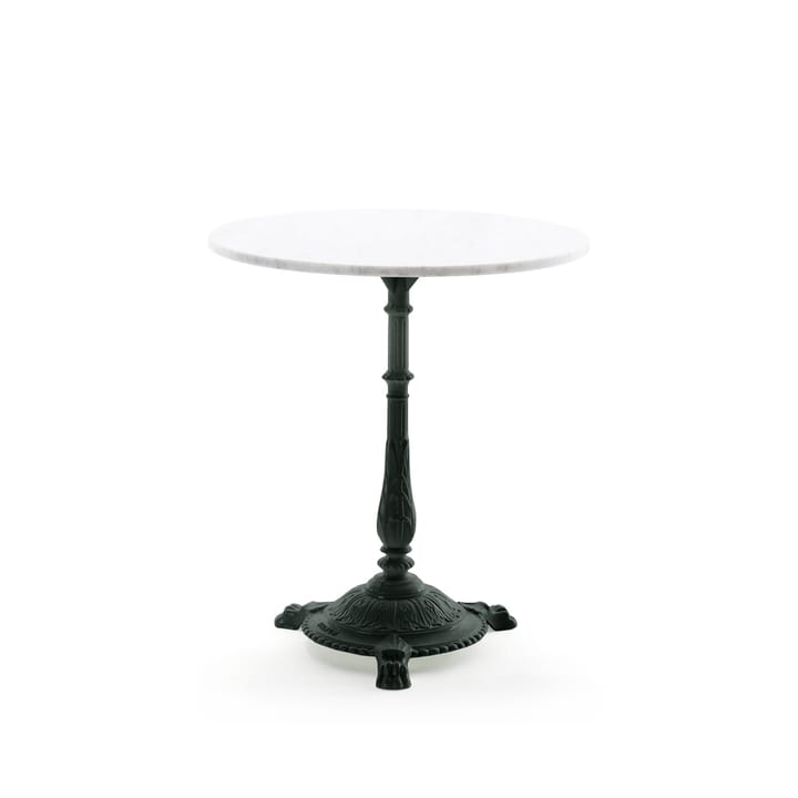 Classic cafébord - marmor vit, svart stativ - Byarums bruk