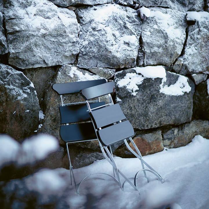 Classic No.2 stol, Grön, grönt stativ Byarums bruk