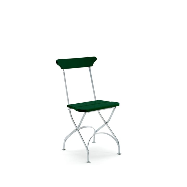 Classic No.2 stol - Grön, varmgalvat stativ - Byarums bruk