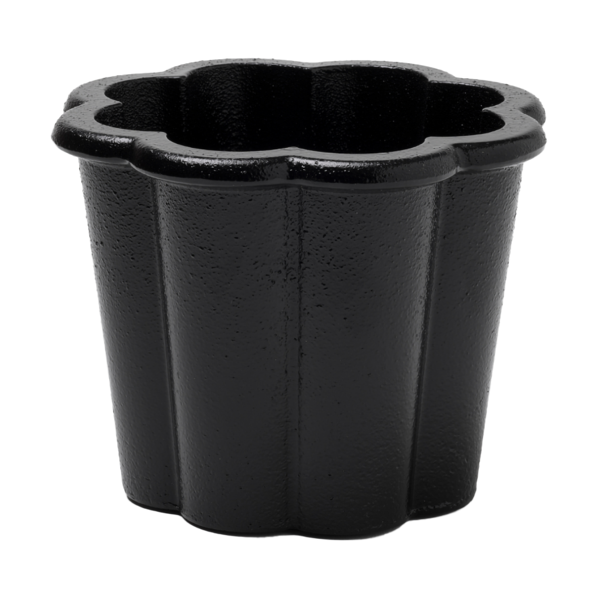 Byarums bruk Fjällsippa kruka låg o21x16 cm Svart | Skandinavisk Design | Krukor | Svart