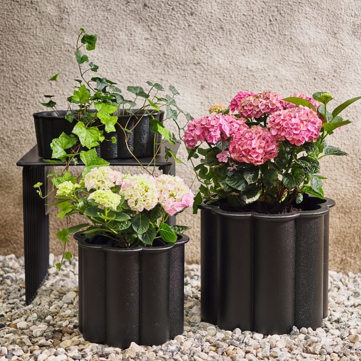 Gråsippa kruka, Svart, no. 2 Ø41 cm Byarums bruk