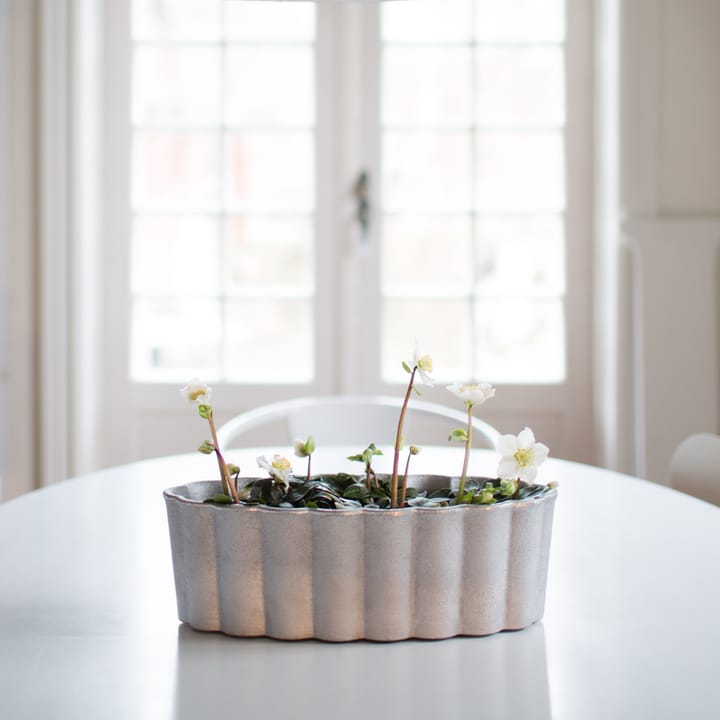 Palissad växtkärl, Aluminium Byarums bruk