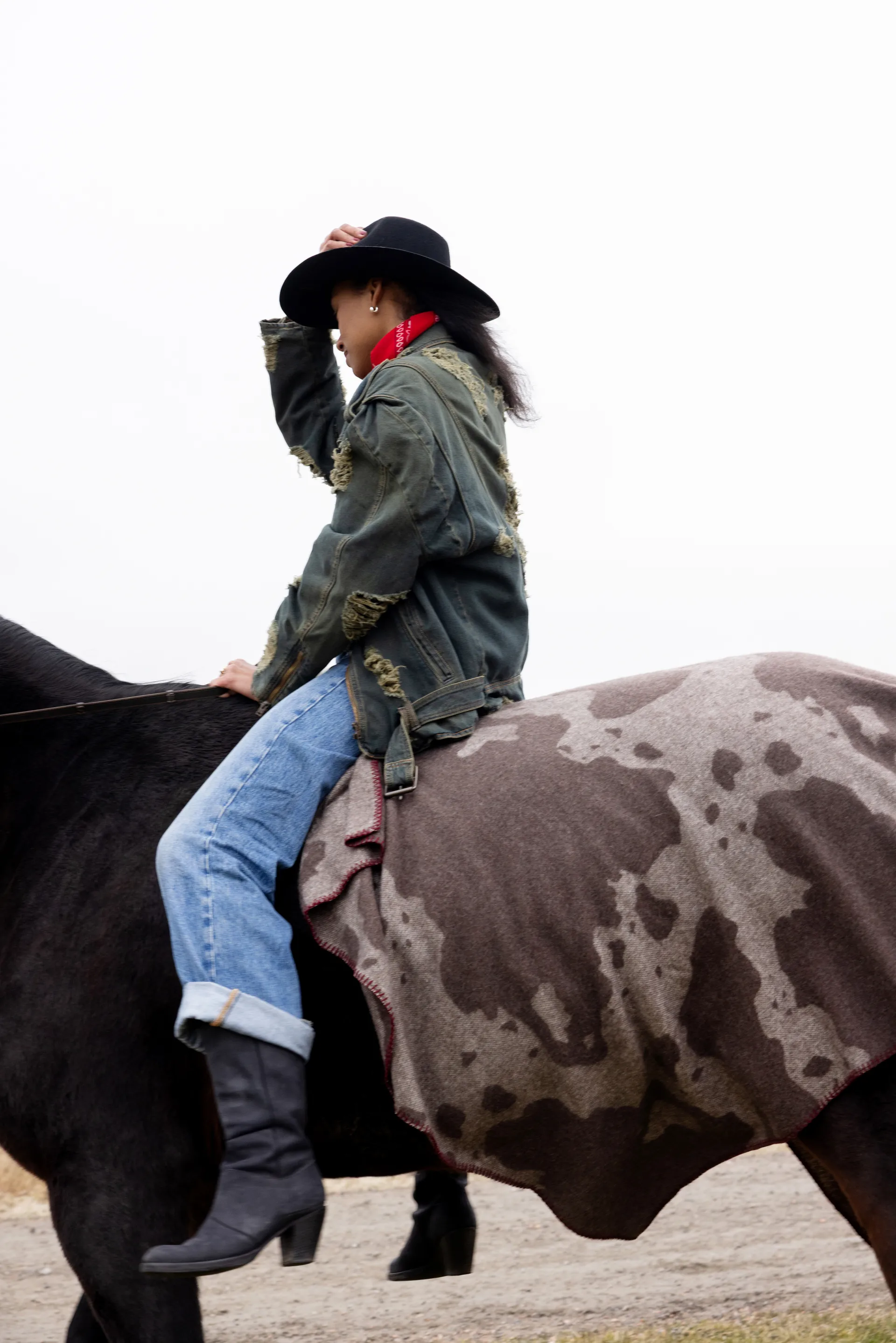 Anima filt 130x200 cm, Cow Byon