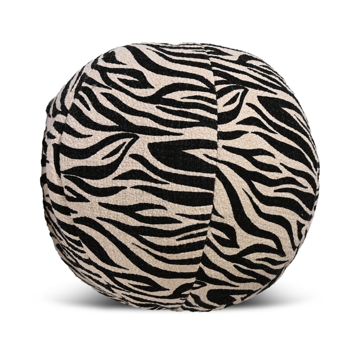 Anima kudde Ø35 cm - Zebra-svart - Byon