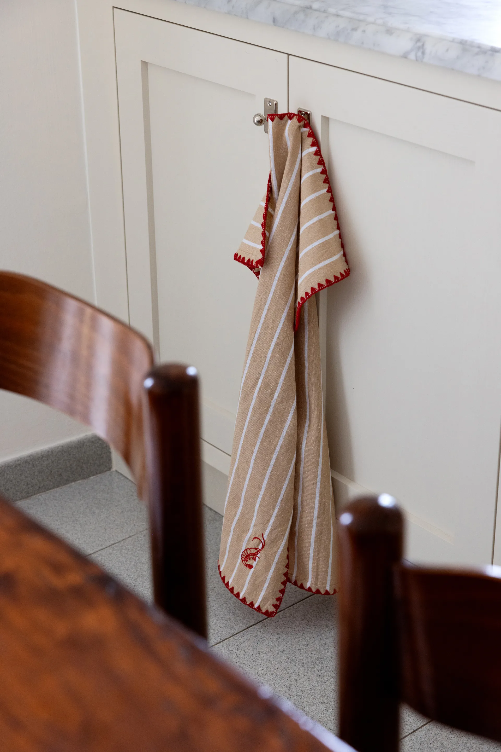 Bubba kökshandduk 50x70 cm 2-pack, Beige Byon