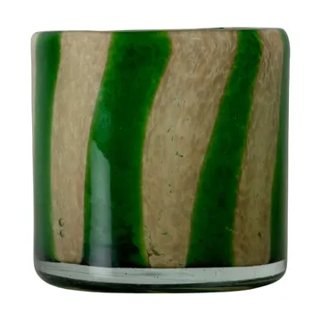 Calore ljuslykta XS Ø10 cm - Green-beige - Byon