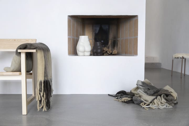 Check pläd, Mixed beige Byon