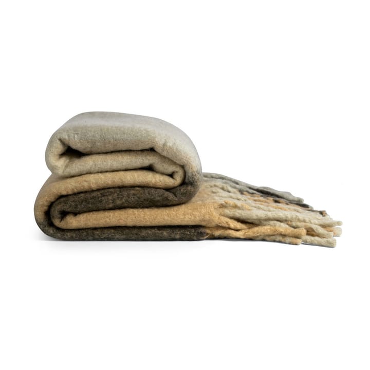 Check pläd - Mixed beige - Byon