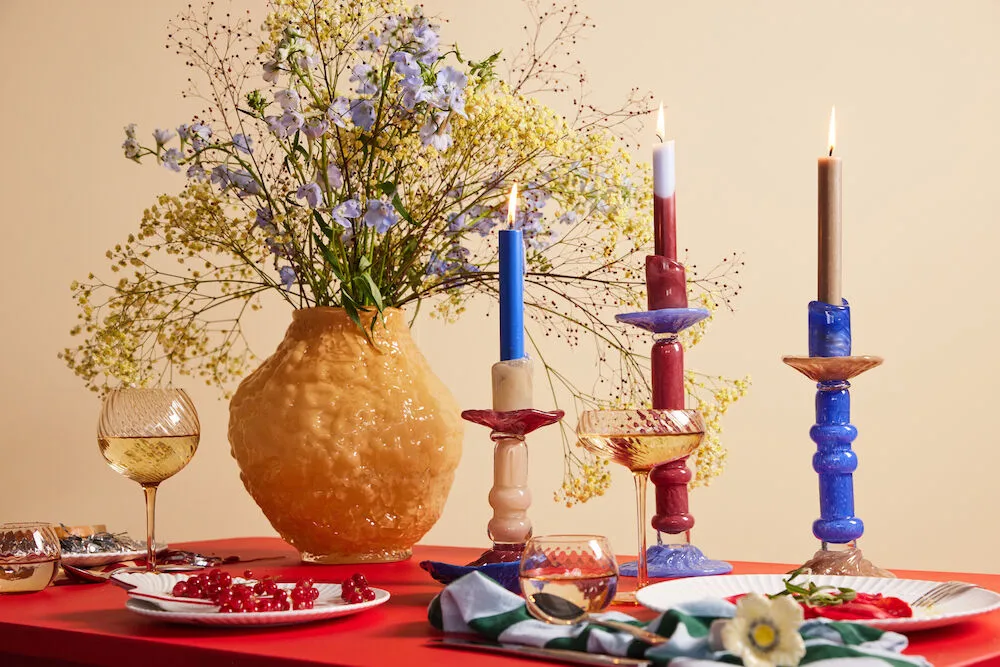 Corallo vas M 26x28x27 cm, Gul Byon