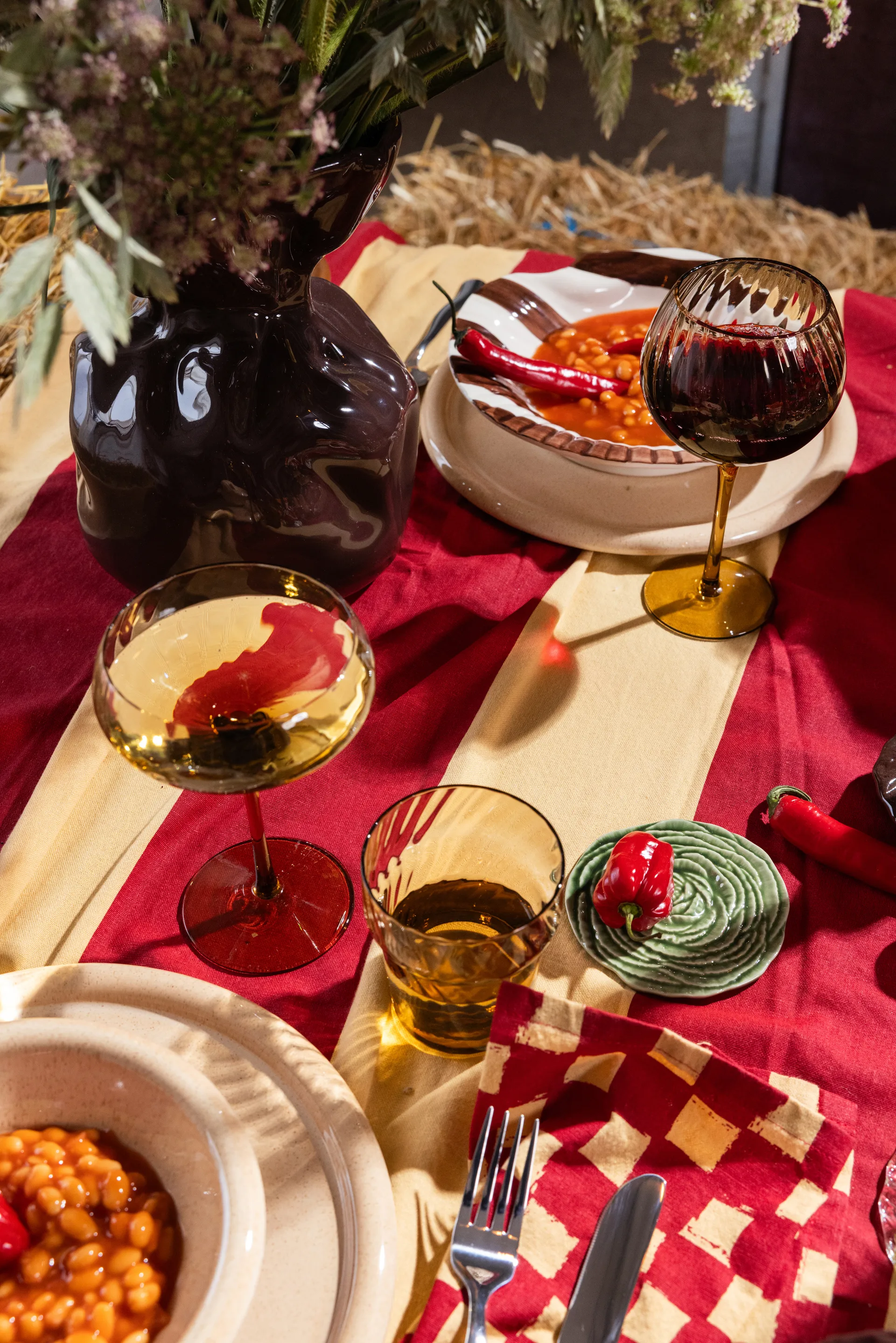 Crumple vas, Brun Byon